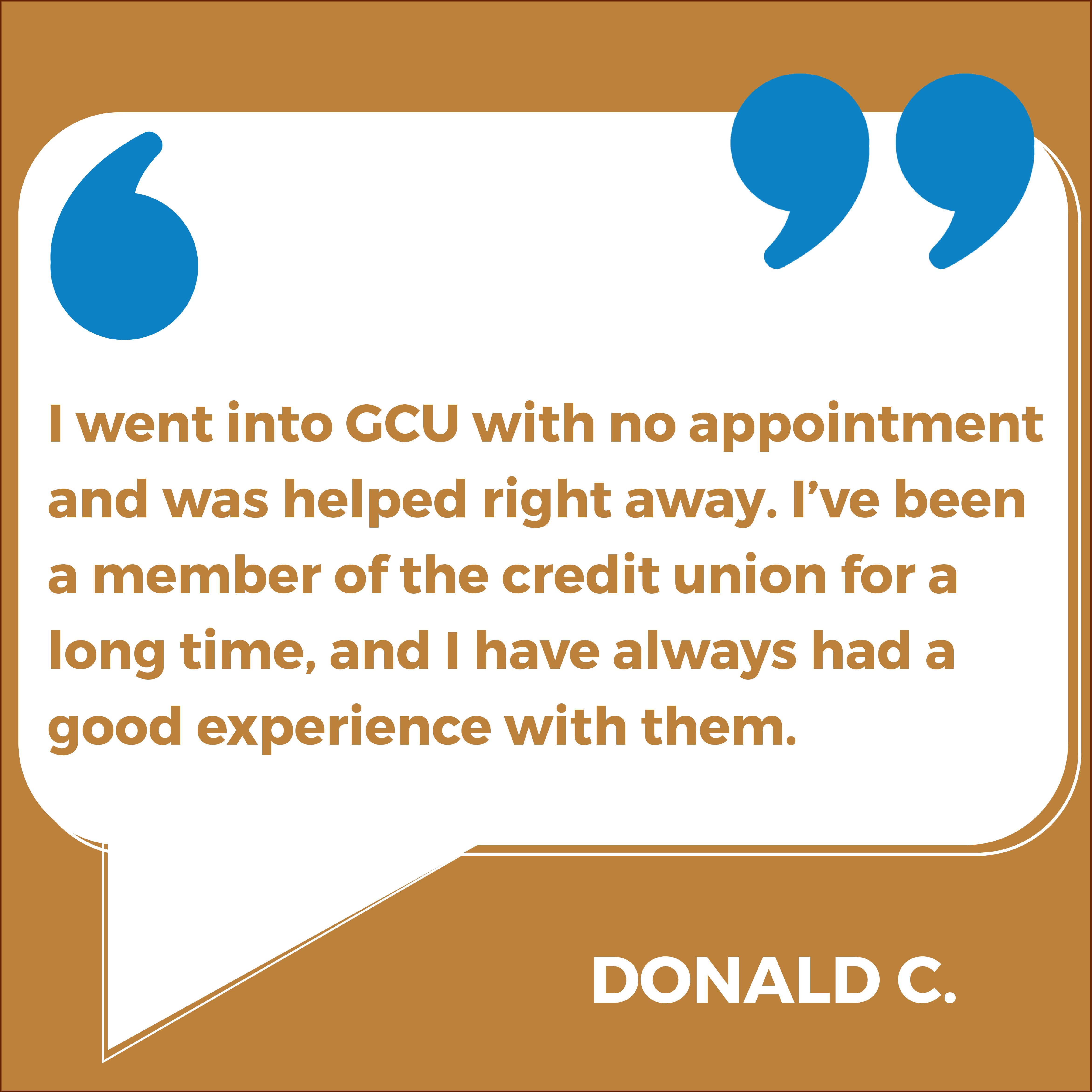 GCU Testimonial